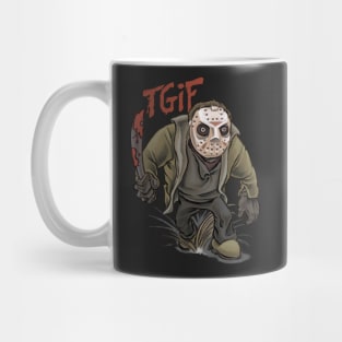 TGIF the 13th Mug